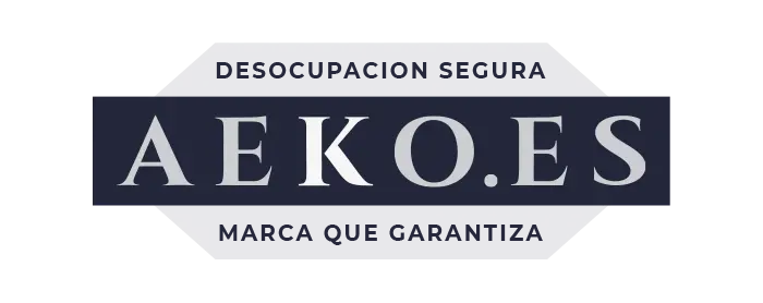Sello AEKO Desokupación Segura Sello Asociación Española Contra la Okupación