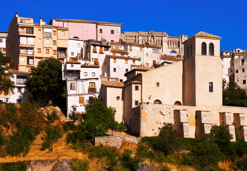 Vista de parte de la ciudad de Cuenca
