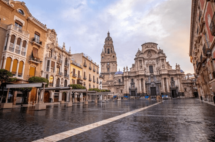 Vista de la Catedral de Murcia Vista de la Catedral de Murcia