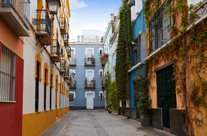 Barrio de la Macarena en Sevilla