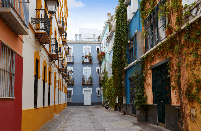 Barrio de la Macarena en Sevilla Barrio de la Macarena en Sevilla