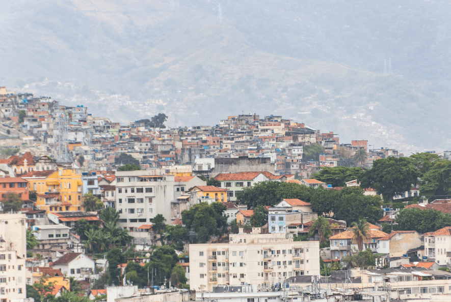 Vista parcial de una ciudad 