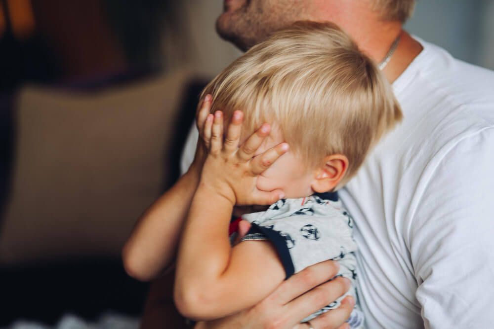 Niño llorando