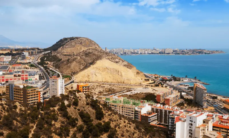 Vista de la ciudad de Alicante