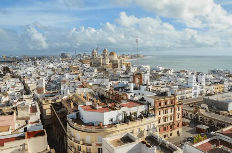 Vista de la ciudad de Cádiz