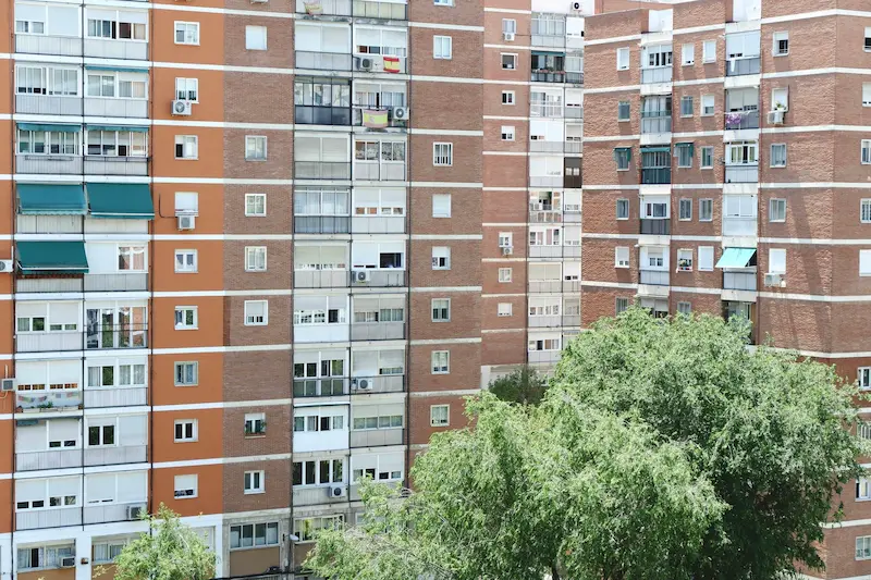 Edificio de viviendas en Madrid