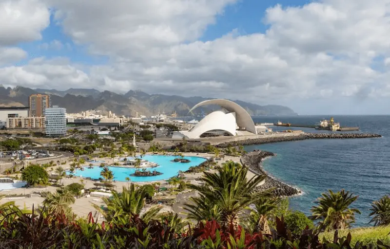 Vista de Santa Cruz de Tenerife