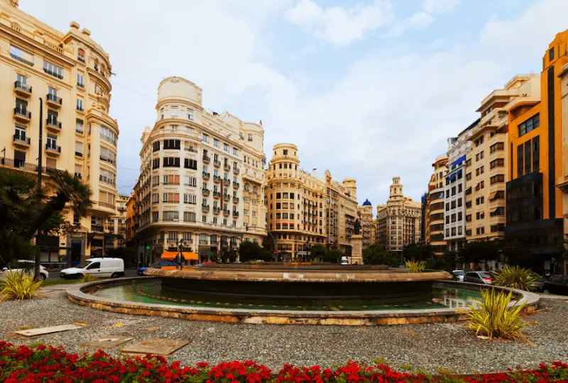 Plaza del Ayuntamiento de la ciudad de Valencia Plaza del Ayuntamiento de la ciudad de Valencia